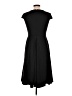 Unbranded Solid Black Casual Dress Size L - photo 2