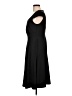 Unbranded Solid Black Casual Dress Size L - photo 5