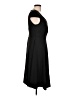 Unbranded Solid Black Casual Dress Size L - photo 4