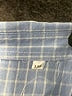 Unbranded Checkered-gingham Blue Long Sleeve Button-Down Shirt Size 130 cm / US 8 - photo 3