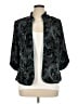 Alex Evenings Paisley Black Blazer Size 1X - photo 1