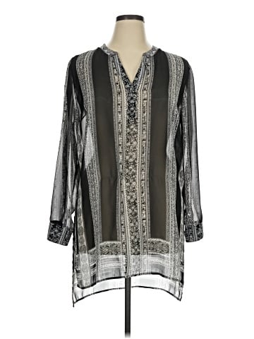 INC International Concepts 3/4 Sleeve Blouse (view 1)