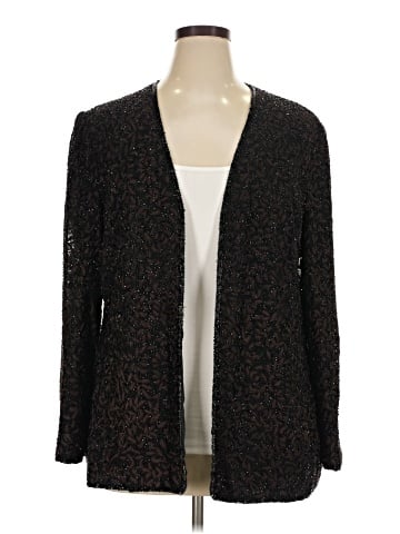 Oleg Cassini Silk Blazer (view 1)