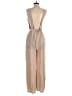 Zara Solid Tan Jumpsuit Size S - photo 2