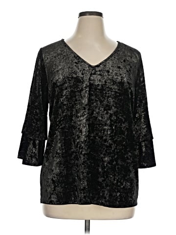 Skies Are Blue 3/4 Sleeve Blouse (view 1)