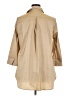 Boho Chic Tan 3/4 Sleeve Button-Down Shirt Size XL - photo 2