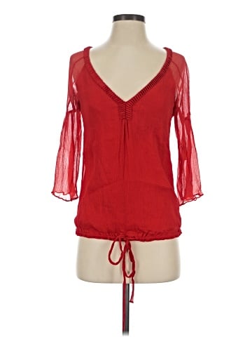 Diane von Furstenberg 3/4 Sleeve Silk Top (view 1)