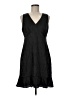 Aqua 100% Polyester Black Cocktail Dress Size M - photo 1