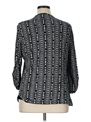 Great Northwest Indigo Long Sleeve Henley (view 2)