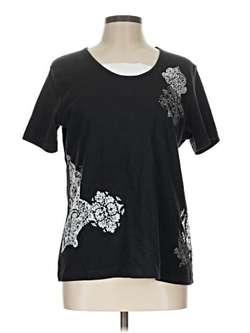 Jane Ashley Short Sleeve Top (view 1)