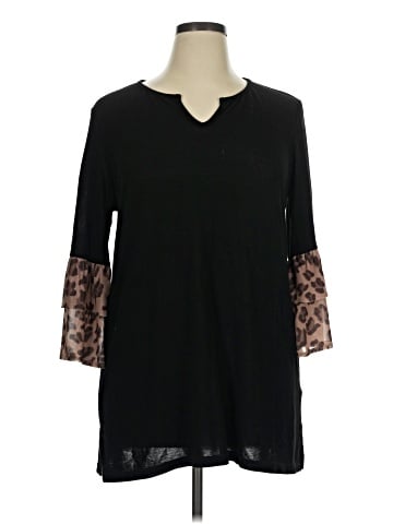 Suzanne Betro 3/4 Sleeve T-Shirt (view 1)