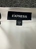 Express Solid Ivory White Formal Skirt Size 10 - photo 4