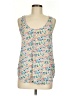 French Connection 100% Polyester Blue Sleeveless Top Size 8 - photo 1