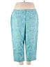 Talbots Paisley Blue Casual Pants Size 24 - photo 1