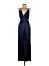 Bebe Solid Blue Jumpsuit Size 10 - photo 1