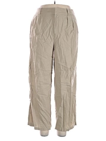 ELOQUII Linen Pants (view 1)