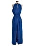 Halston Solid Blue Jumpsuit Size 6 - photo 2