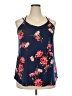 Papermoon Blue Sleeveless Blouse Size 2X - photo 1