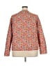 Unbranded 100% Polyester Floral Orange Jacket Size XXL - photo 2