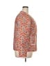 Unbranded 100% Polyester Floral Orange Jacket Size XXL - photo 4