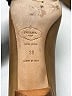 Prada 100% Leather Gold Tan Heels Size EU 38 - photo 6