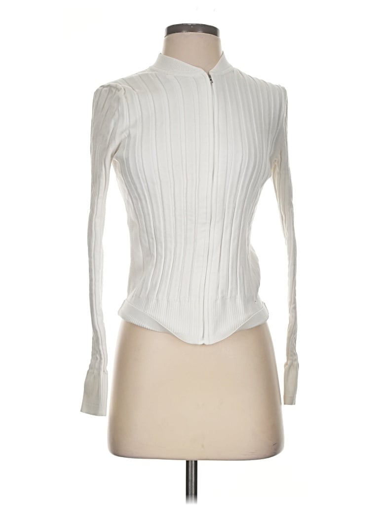 Pre-owned Athleta Vest In White