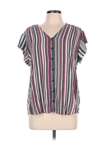 Liz Claiborne Short Sleeve Blouse (view 1)