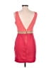 Forever 21 Color Block Red Cocktail Dress Size M - photo 1