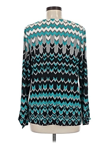 Susan Graver Long Sleeve T-Shirt (view 2)