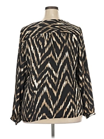 Liz Claiborne Long Sleeve Blouse (view 2)