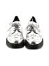 Nine West Graphic Silver Flats Size 9 1/2 - photo 2