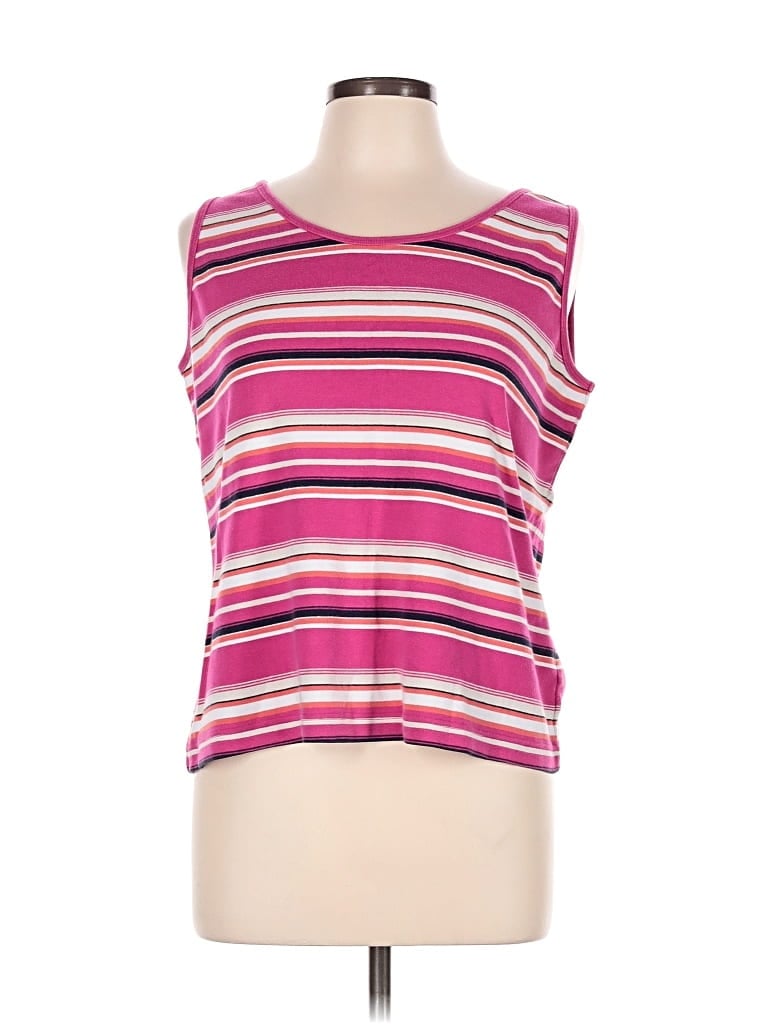 Pre-owned Covington Sleeveless T-shirt In Pink