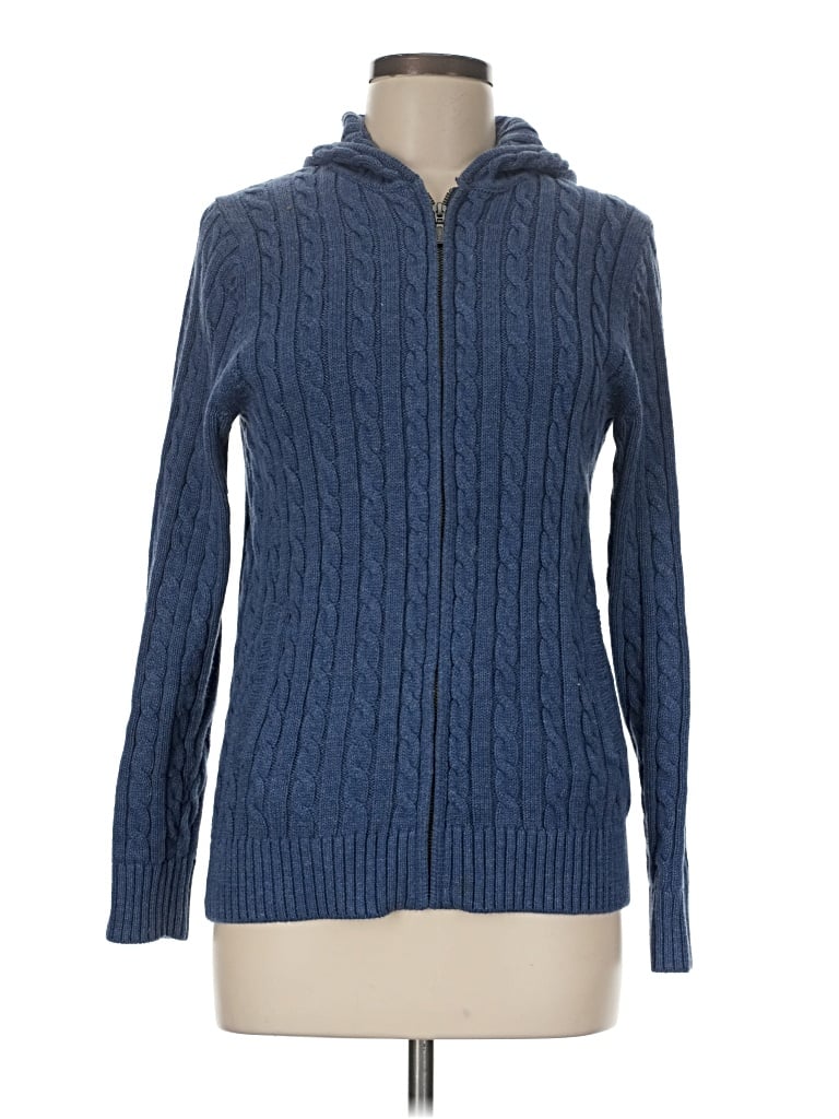 Pre-owned L.l.bean Cardigan Sweater In Blue