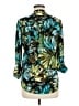 Cocomo Green 3/4 Sleeve Blouse Size M - photo 2