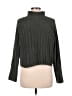 American Eagle Outfitters 100% Polyester Gray Turtleneck Sweater Size M - photo 2