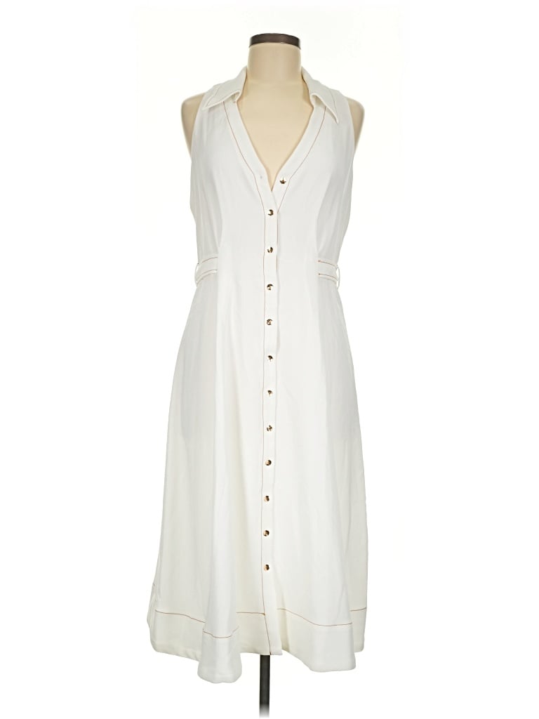 Pre-owned Cece Casual Dress In Ivory