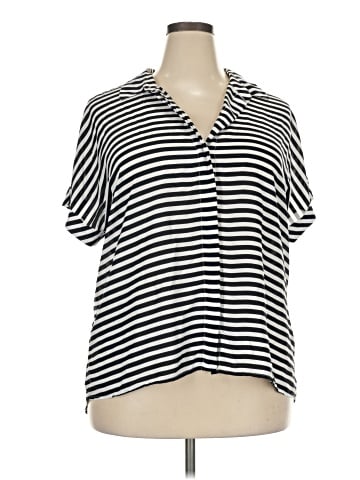 Alfani Short Sleeve Blouse (view 1)
