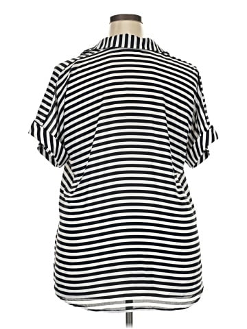 Alfani Short Sleeve Blouse (view 2)