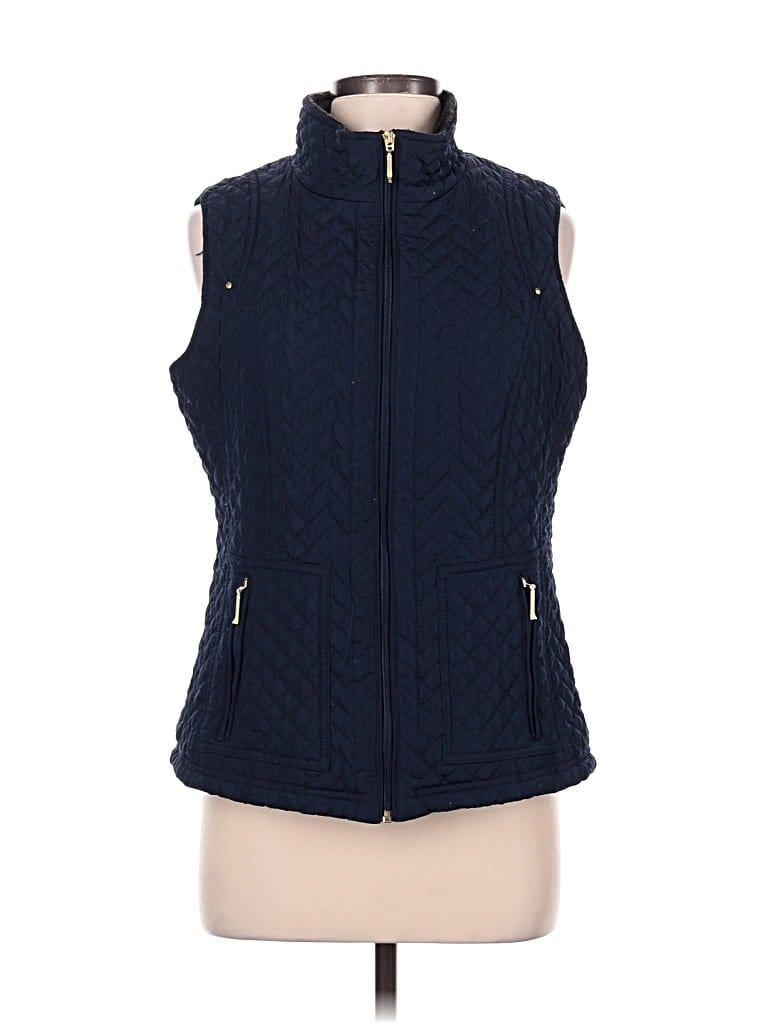 Pre-owned Weatherproof Vest In Blue