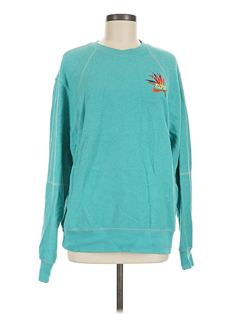 Pre-owned Nike Sweatshirt In Teal