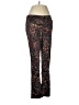 Cache Floral Black Active Pants Size 8 - photo 1