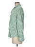 Universal Thread Stripes Green Long Sleeve Button-Down Shirt Size M - photo 5