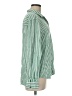 Universal Thread Stripes Green Long Sleeve Button-Down Shirt Size M - photo 4