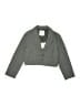 Zara Chevron-herringbone Gray Blazer Size 9 - 10 - photo 1