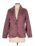 Lands' End 100% Polyester Tweed Burgundy Blazer Size L - photo 1
