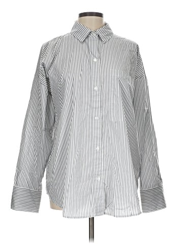 Abercrombie & Fitch Long Sleeve Button-Down Shirt (view 1)