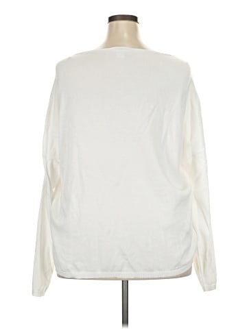 Joan Vass Pullover Sweater (view 2)