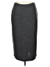 Express Solid Gray Casual Skirt Size L - photo 2