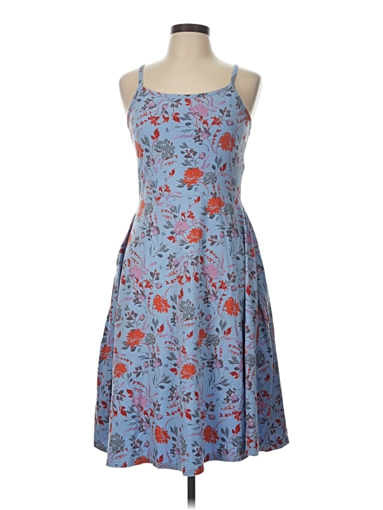 Pre-owned Pact Casual Dress In Blue