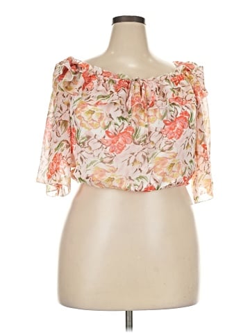 WAYF 3/4 Sleeve Blouse (view 1)